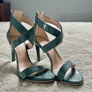 Kenneth Cole NY Brooke Cross Strap Heels - 7